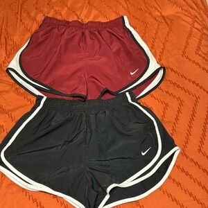 Two pairs of Nike Shorts Size Large